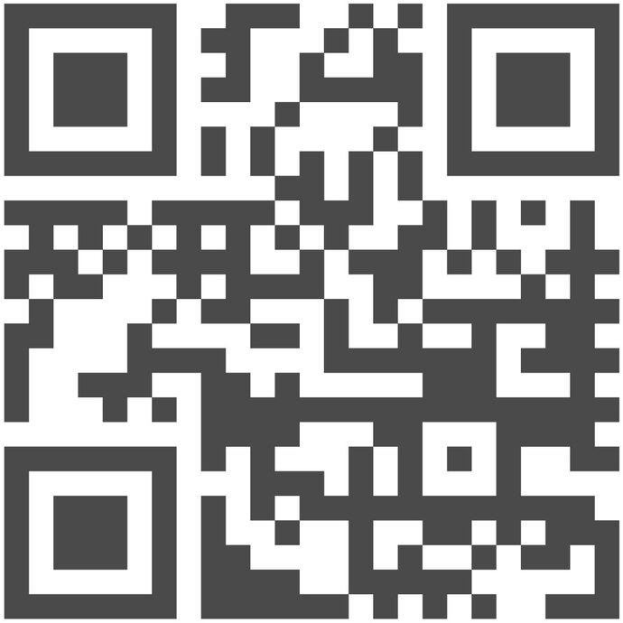 Link zur Projekthomepage als QR-Code