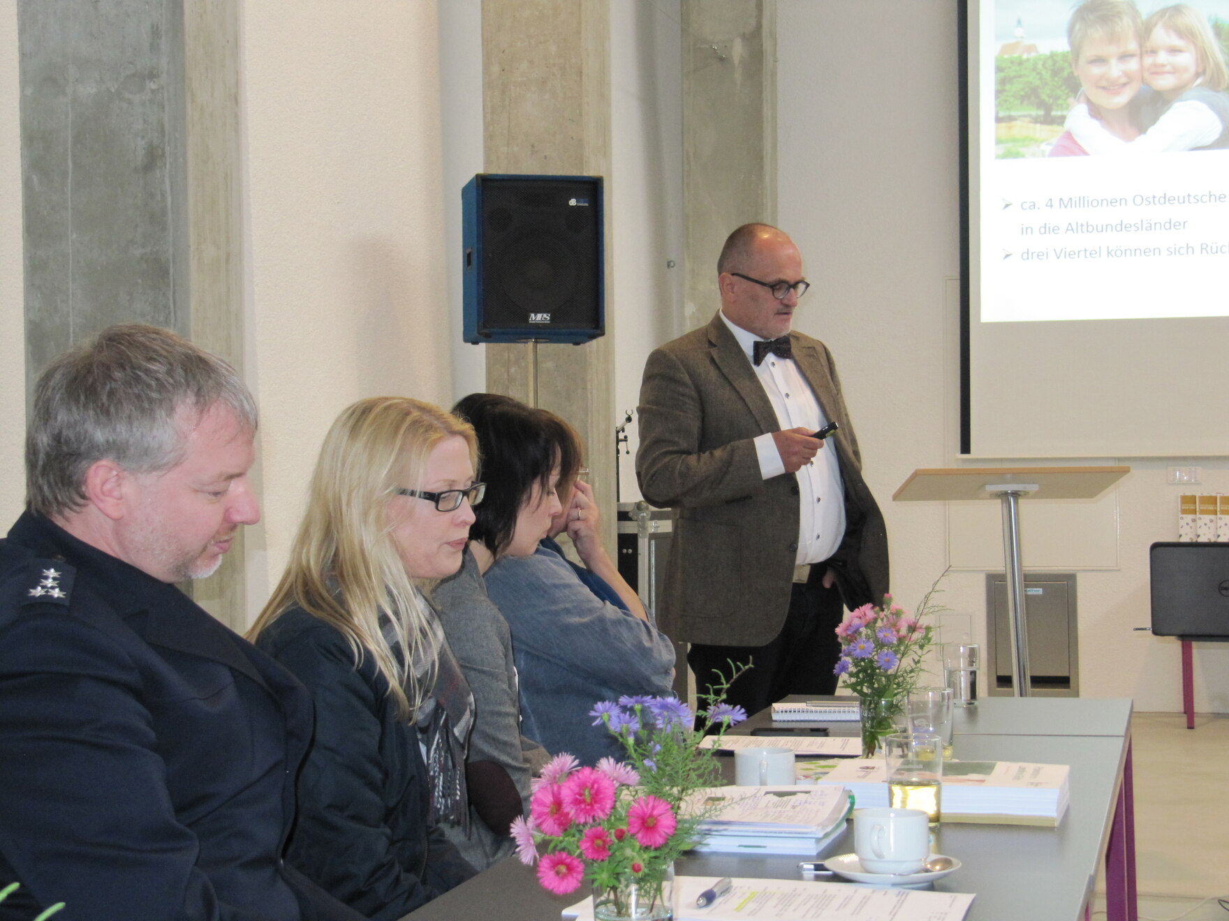 Blick auf einen Teil der Teilnehmer der Ergebniskonferenz 14.10.2015 in Reichenbach/O.L.