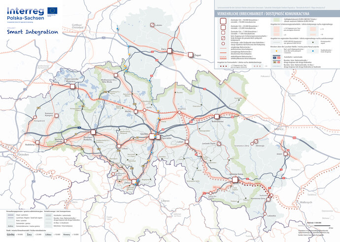 Darstellung Verkehrsbeziehungen