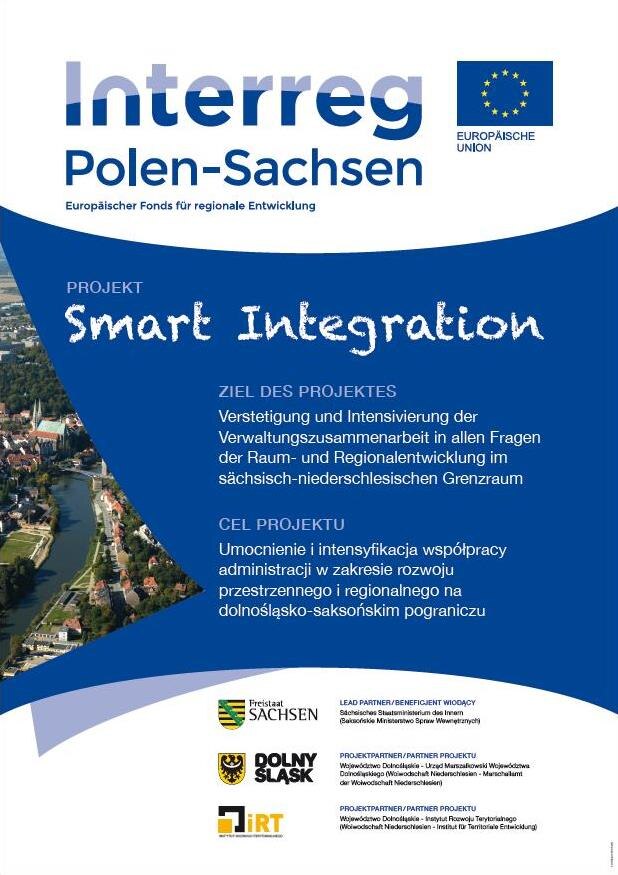 Bild vom Plakat Smart Integration in deutscher Sprache