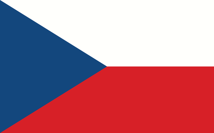 tschechische Flagge